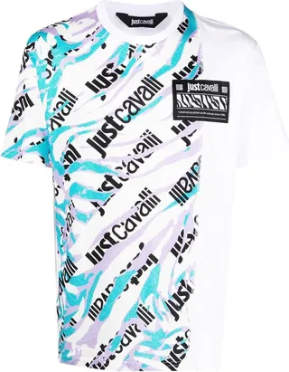 logo-print short-sleeve T-shirt