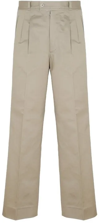 Maison Margiela Mid-Rise Wide Leg Pants