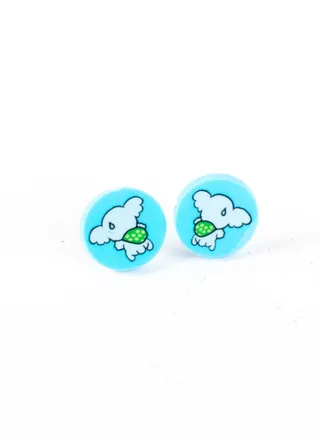 Small Silicon Earring for Baby Elephant 