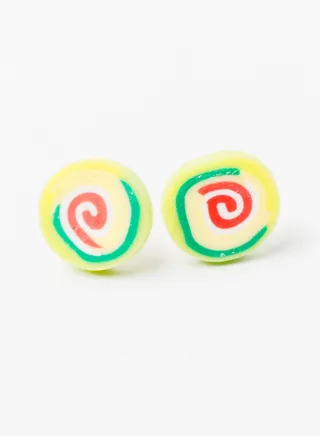 Small Silicon Earring for Baby-Premium Quality-Rounded Yello 