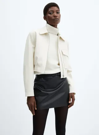 Pu Mini Skirt 
