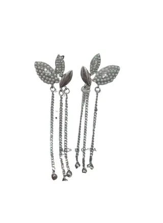 Silver color earring 