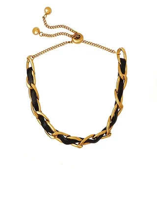 Fashion Chain Bracelet with Pleated Design for Daily Decoration for Woman 
