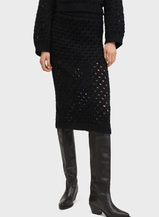 Openwork Skirts 