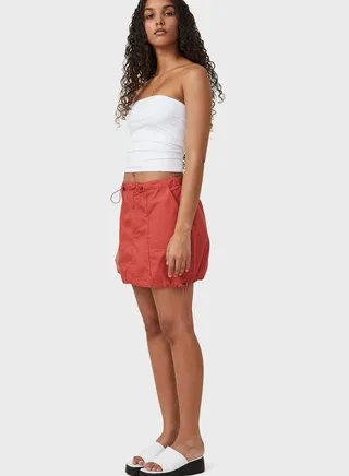 Pocket Detail Mini Skirt 