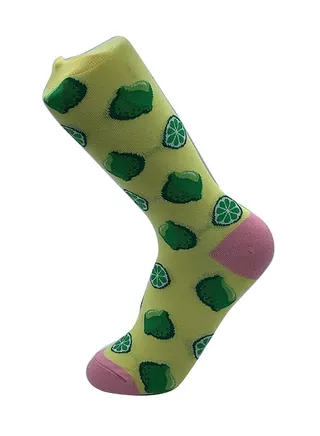 Printed Cotton Long Socks Multicolour 