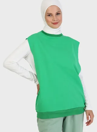 Round Neck Sweatshirt 