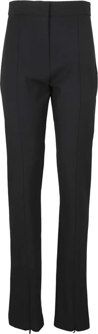 MSGM High Waist Straight Leg Trousers