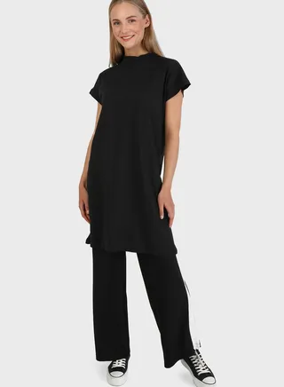High Neck T-Shirt 