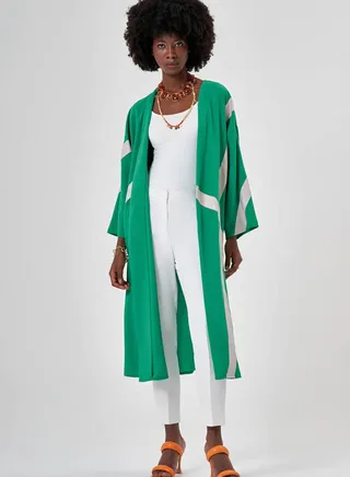 Color Block Kimono 