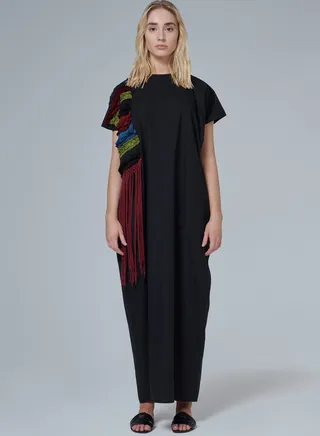 Fringe Applique Kaftan 