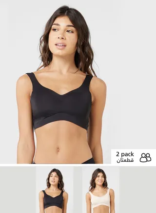 2 Pack Seamless Sports Bra