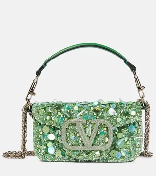 Loco Small embellished shoulder bag
