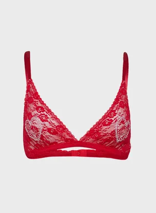 Lace Detail Bra 