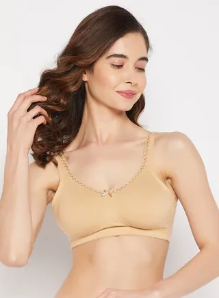 Non Padded Non Wired Cotton Full Cup Bra