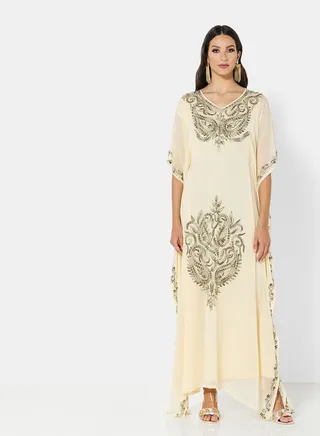EMBROIDERED KAFTAN 