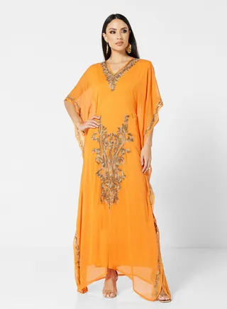 EMBROIDERED KAFTAN 
