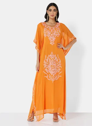 EMBROIDERED KAFTAN 