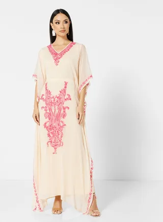 EMBROIDERED KAFTAN 