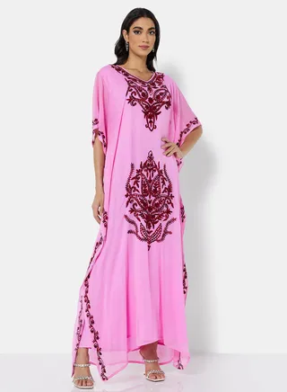 EMBROIDERED KAFTAN 
