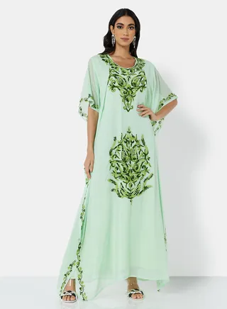 EMBROIDERED KAFTAN 