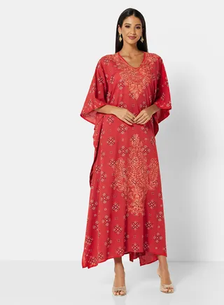 EMBROIDERED KAFTAN 