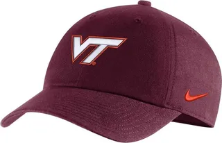 Men's Nike Maroon Virginia Tech Hokies Heritage86 Logo Adjustable Hat