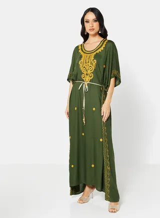 EMBROIDERED KAFTAN 