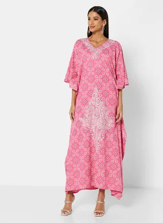 EMBROIDERED KAFTAN 