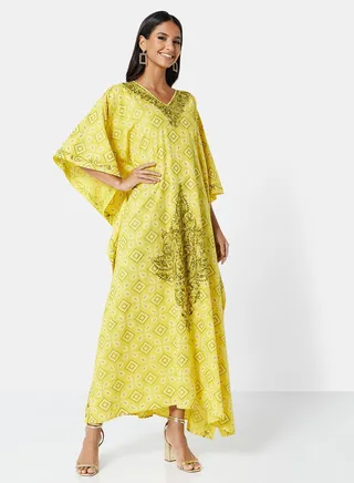 EMBROIDERED KAFTAN 