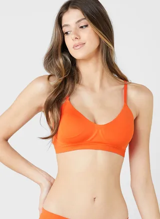 Strappy Knitted Bra 