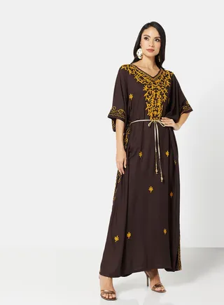 EMBROIDERED KAFTAN 