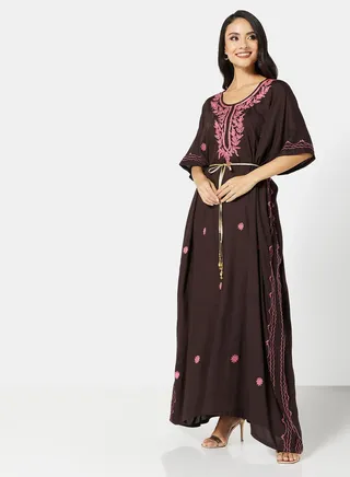 EMBROIDERED KAFTAN 