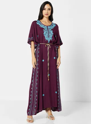EMBROIDERED KAFTAN 