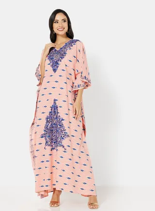 EMBROIDERED KAFTAN 