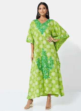 EMBROIDERED KAFTAN 