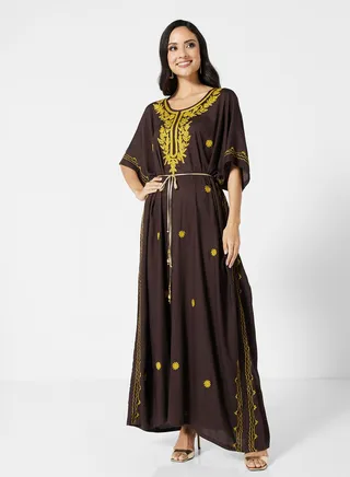 EMBROIDERED KAFTAN 