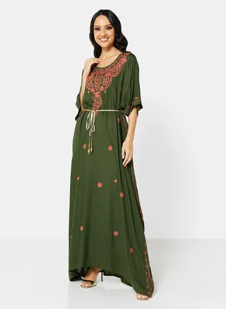 EMBROIDERED KAFTAN 