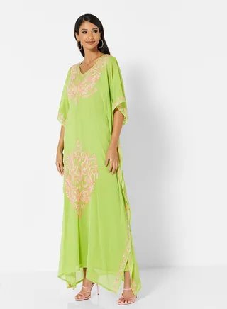 EMBROIDERED KAFTAN 