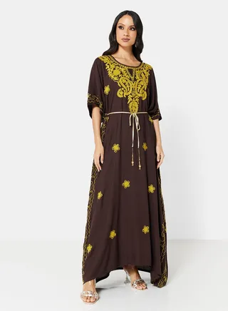 EMBROIDERED KAFTAN 