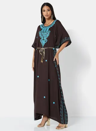 EMBROIDERED KAFTAN 