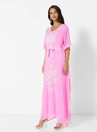 EMBROIDERED KAFTAN 
