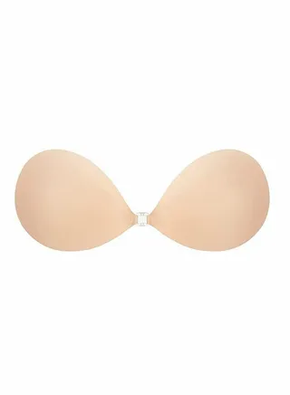 Adhesive Bra Adhesive Invisible Bra, Adhesive Bra Push Up Backless Strapless Magic Sticky Bras for Women(1Pack) 