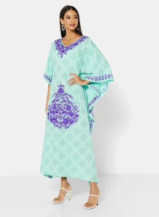 EMBROIDERED KAFTAN 
