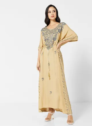 EMBROIDERED KAFTAN 