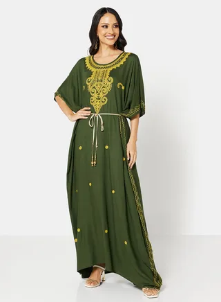 EMBROIDERED KAFTAN 
