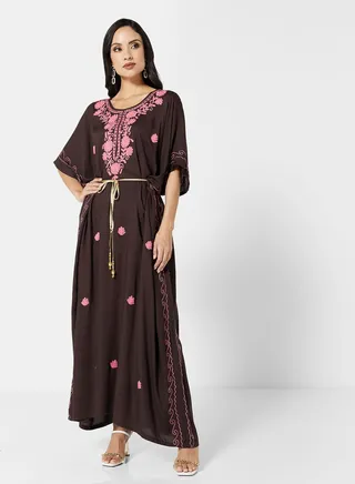 EMBROIDERED KAFTAN 