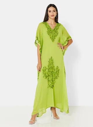 EMBROIDERED KAFTAN 