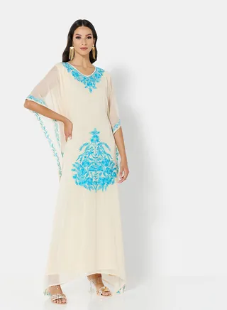 EMBROIDERED KAFTAN 