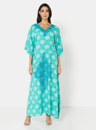 EMBROIDERED KAFTAN 